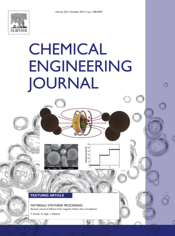 Front cover of Chemical Engineering Journal | CHOBOTIX